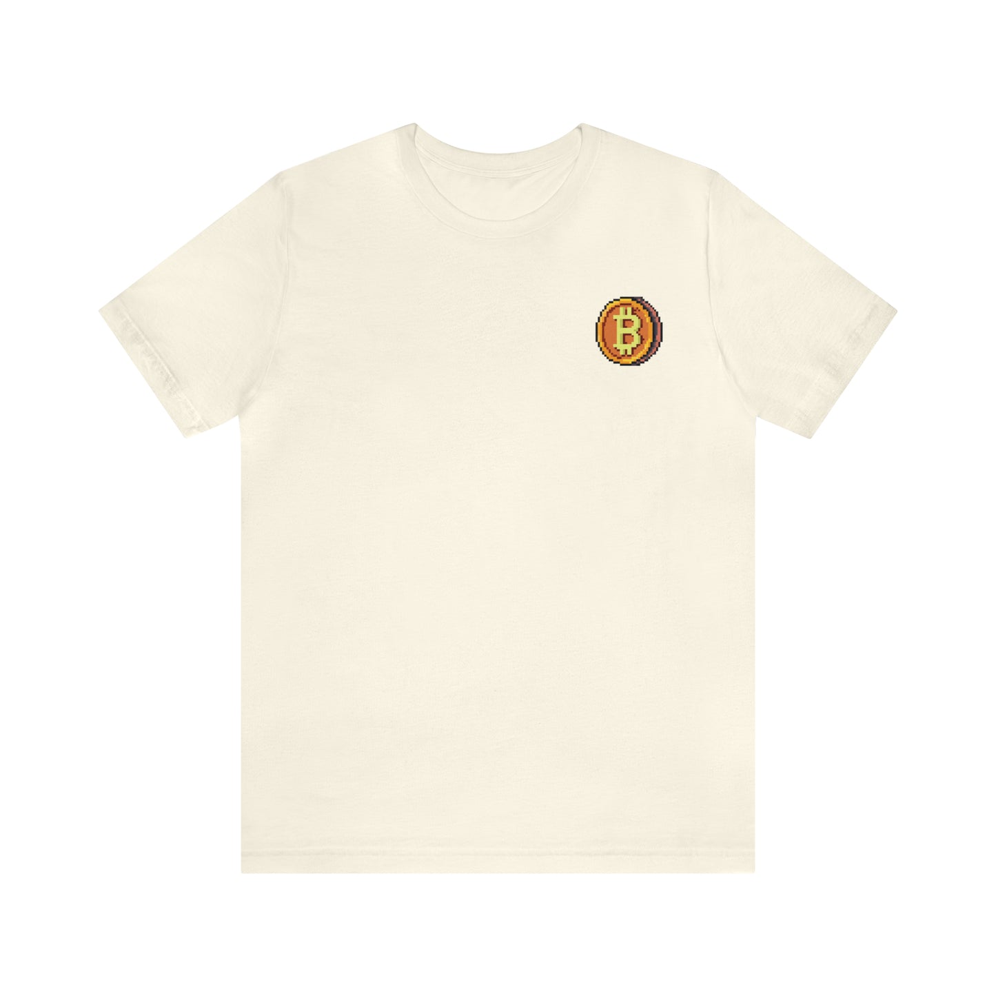 Ballers Bitcoin Club | Pixel Bitcoin Logo Tee