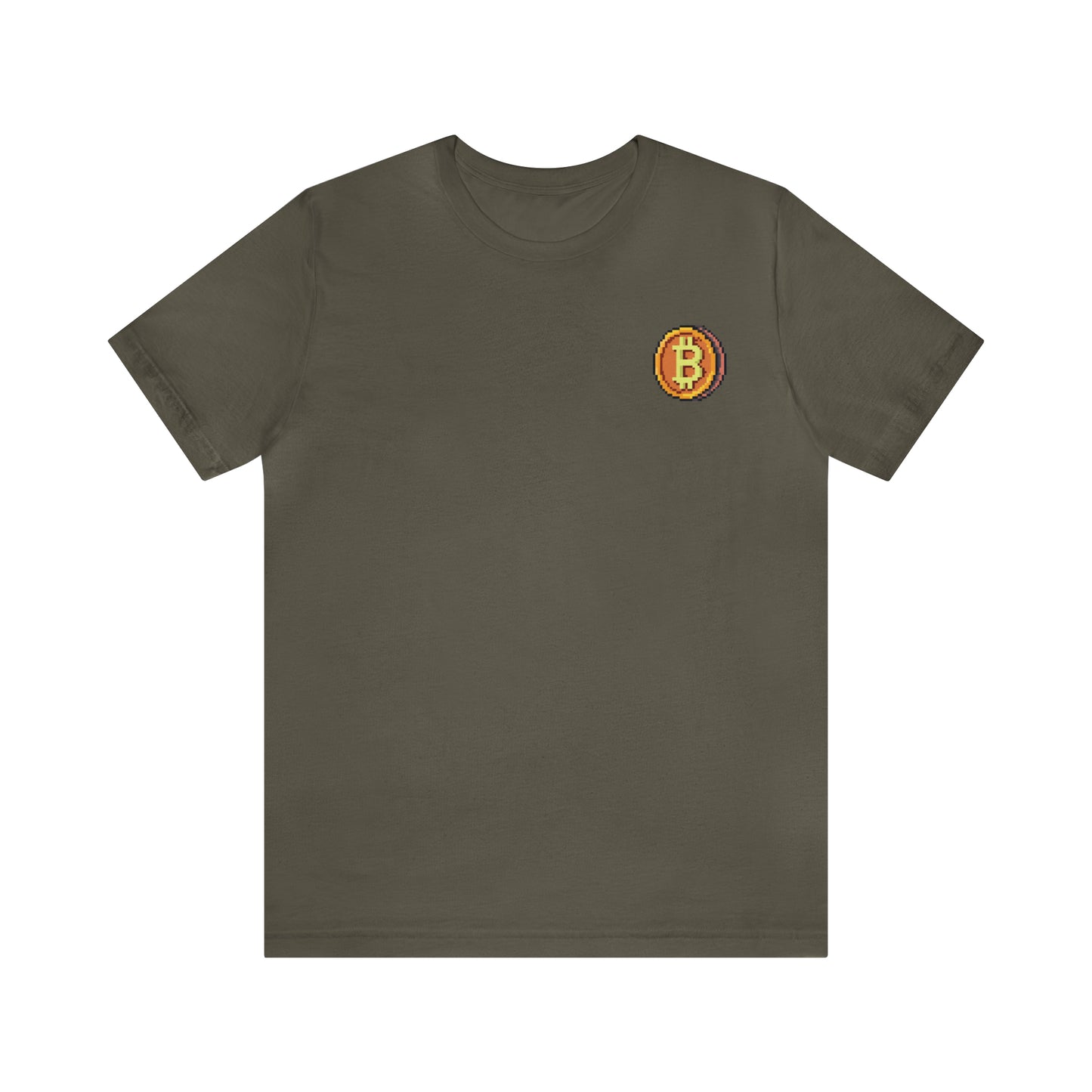 Ballers Bitcoin Club | MANIFESTO - Pixel Bitcoin Logo Tee