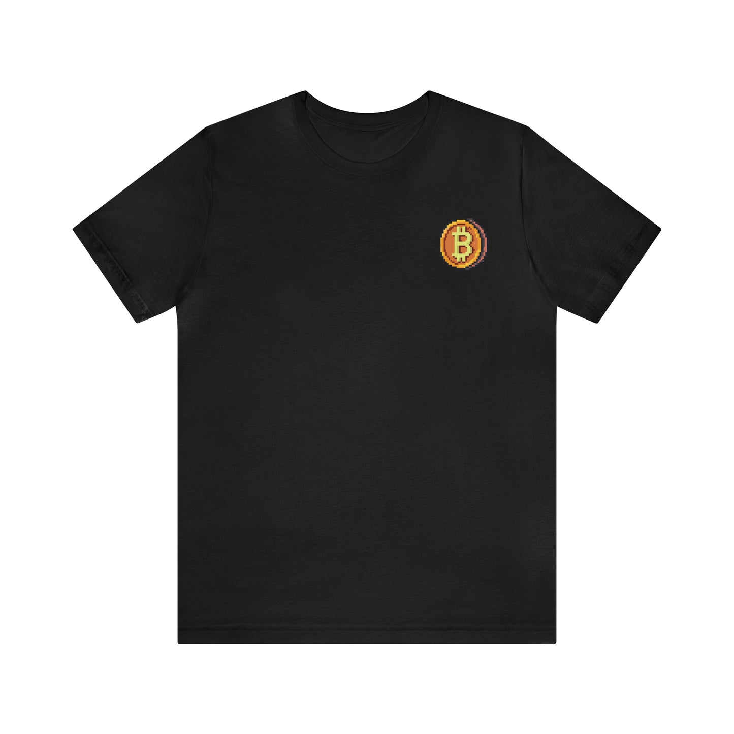 Ballers Bitcoin Club | MANIFESTO - Pixel Bitcoin Logo Tee