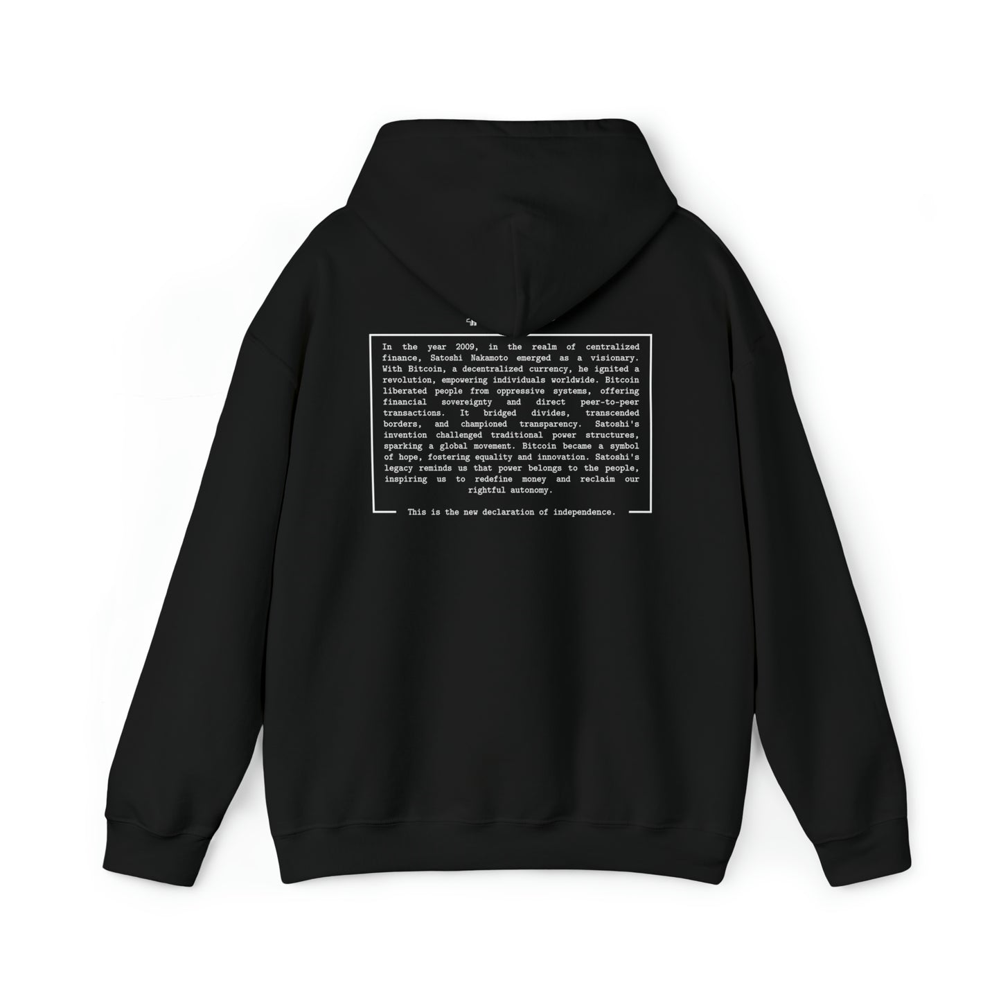 Ballers Bitcoin Club | MANIFESTO - Logo Hoodie