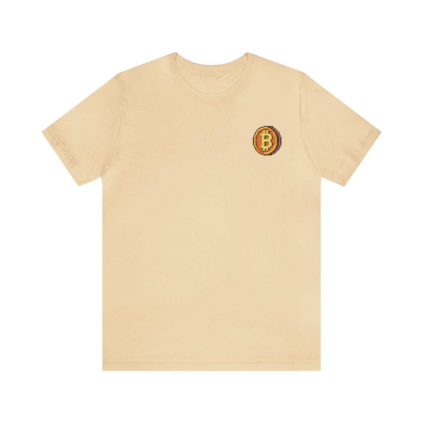 Ballers Bitcoin Club | MANIFESTO - Pixel Bitcoin Logo Tee